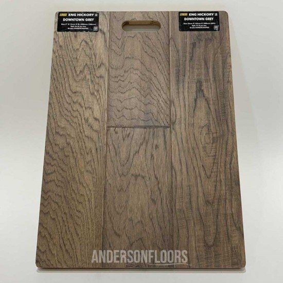 NAF T&G Engineered Hickory 12mm - Downtown Grey NAF T&G Engineered Hickory 12mm - Downtown Grey